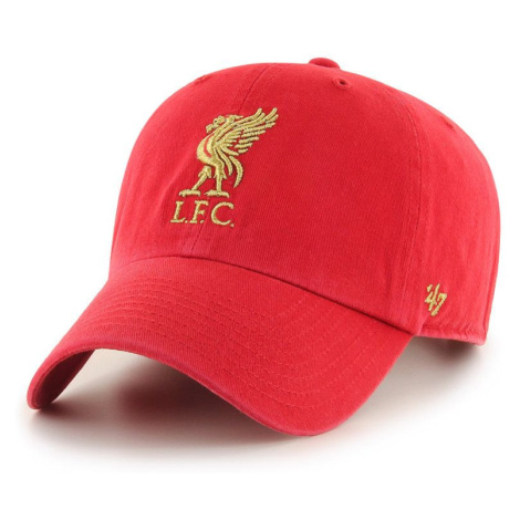 Šiltovka 47 brand EPL Liverpool červená farba, s nášivkou