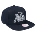 Mitchell & Ness NBA Brooklyn Nets Team Script 2.0 Snapback Nets Cap HHSS3280-BNEYYYYPPPBLCK