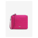 Tmavo ružová dámska crossbody kabelka Vuch Coalie Dotty Pink