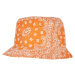 Bandana Print Bucket Hat Orange