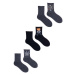 Yoclub Woman's Women'S Socks With Crystals 3-Pack SKA-0095K-000B
