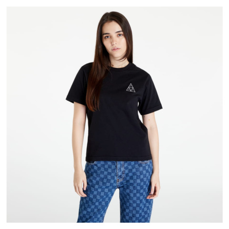 HUF Embroidered Tt S/S Relax Tee Black