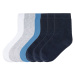 lupilu® Chlapčenské ponožky, 7 párov (biela/modrá/sivá/navy modrá)