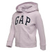 GAP LOGO FULLZIP Dievčenská mikina, fialová, veľkosť