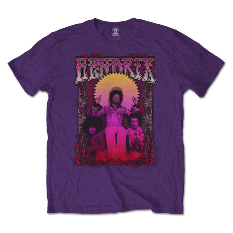 Jimi Hendrix tričko Karl Ferris Wheel Fialová