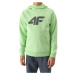 Chlapčenská mikina s kapucňou 4F JUNIOR SWEATSHIRT-4FJWSS24TSWSM0925-42S-LIGHT GREEN