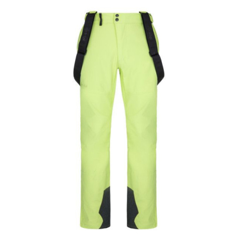 Men's softshell ski pants KILPI RHEA-M light green