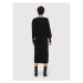 ONLY Úpletové šaty New Tessa 15236372 Čierna Regular Fit