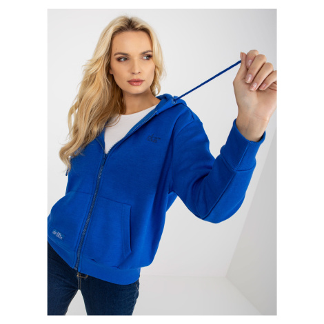 SUBLEBEL Navy Blue Zip Sweatshirt