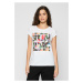 Women's T-shirt RUN DMC Floral T-shirt white