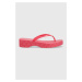 Žabky MICHAEL Michael Kors Lilo dámske, ružová farba, na platforme, 40S3KIFA1Q