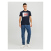 Jack&Jones Tričko Corp 12233999 Tmavomodrá Standard Fit