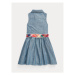 Polo Ralph Lauren Letné šaty 312901563001 Modrá Regular Fit