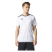 adidas ENTRADA 18 JSY Pánsky futbalový dres, biela, veľkosť