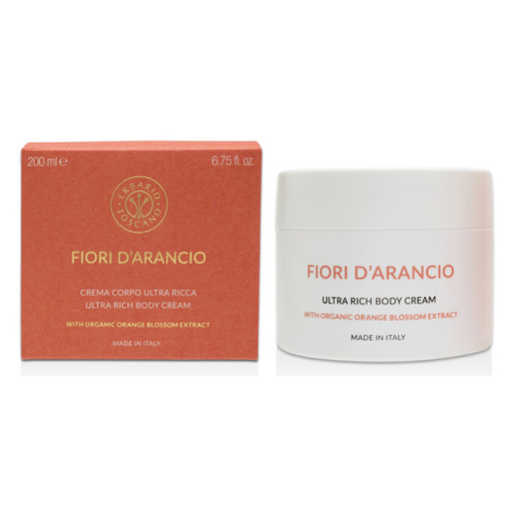 Erbario Toscano Orange Blossom telový krém 200 ml, Ultra Rich Body Cream