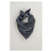 ŠÁL GANT G PATTERN LIGHTWEIGHT WOVEN SCARF EVENING BLUE