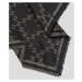 Šál Karl Lagerfeld K/Monogram Lur Jaqc Scarf Black