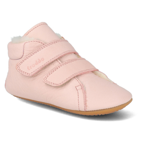 Barefoot zimná obuv Froddo - Prewalkers Sheepskin Pink