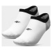 Pánske nízke členkové ponožky NOSD4-SOM200-10S+10S Biela so šedou - 4F bílá s šedou