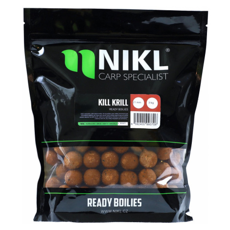 Nikl ready boilie kill krill - 1 kg 30 mm