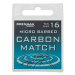 Drennan háčiky carbon match - veľkosť 20