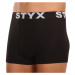 3PACK pánske boxerky Styx športová guma nadrozmer viacfarebné (R9606162)