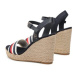 Tommy Hilfiger Espadrilky Corporate Wedge FW0FW07086 Farebná