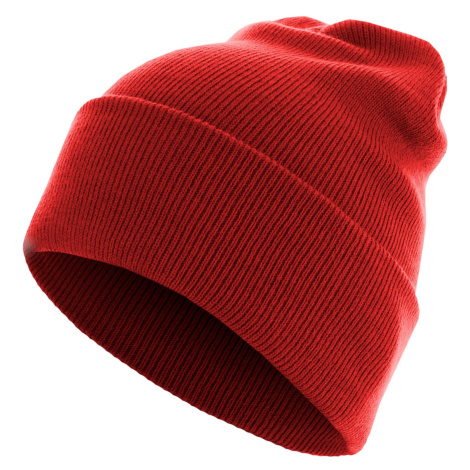 Basic Flap Long Version Beanie Red MSTRDS