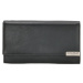 Luxusná kožená dámska peňaženka Goodman v krabičke - čierna
