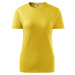Malfini Basic 160 Dámske tričko 134 žltá