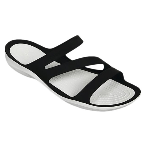CROCS-Swiftwater Sandal W black/white Čierna