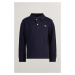 POLOKOŠEĽA GANT SHIELD LS PIQUE RUGGER EVENING BLUE