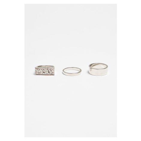 Pray Ring Set - Silver Colors mister tee