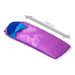 Crossroad FLEXY Juniorský spací vak, fialová, veľkosť