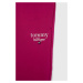 Detské tepláky Tommy Hilfiger ružová farba, jednofarebné