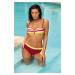 Adele Ribes-Tweety M-541 swimsuit red and yellow