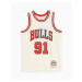 Mitchell & Ness NBA Chicago Bulls Dennis Rodman Off White Team Color Swingman Jersey - Pánske - 