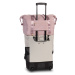 PUNTA Milano rozšíriteľná cestovná taška - 22L + 8L - ružová