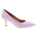 DGN Women's 340-22yrs Pointed Toe Shoes with Low-Cut Cutout Heels.