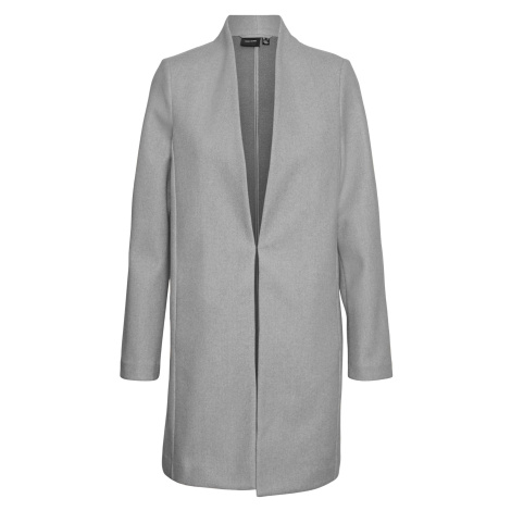 Vero Moda Dámsky kabát VMDAFNE Regular Fit 10300265 Light Grey Melange XL