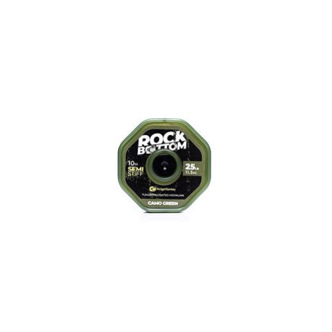 RidgeMonkey RM-Tec Rock Bottom Tungsten Coated Semi Stiff 25 lb 10 m Camo Green