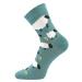 Boma Xantipa 68 Dámske vzorované ponožky - 3 páry BM000002820700100044 mix