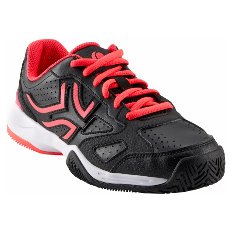 ARTENGO Detská tenisová obuv TS530 čierno-ružová ČIERNA