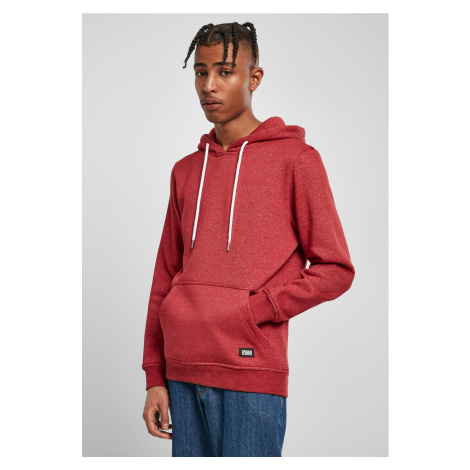 Basic Melange Hoody bloodstonemelange Urban Classics