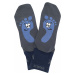 3PACK ponožky VoXX tmavo modré (Barefootan-darkblue) M