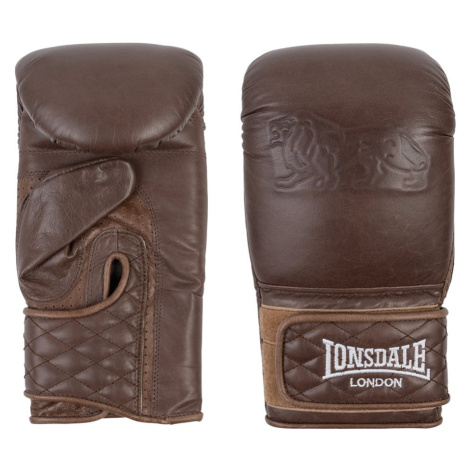 Lonsdale Leather boxing bag gloves