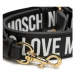 LOVE MOSCHINO Odnímateľný popruh tašky JC6404PP1LLV100A Čierna