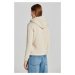 MIKINA GANT REG TONAL SHIELD ZIP HOODIE SOFT OAT