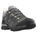 Salomon X Ward Leather GTX Gull/Black/Ebony, Dámske topánky