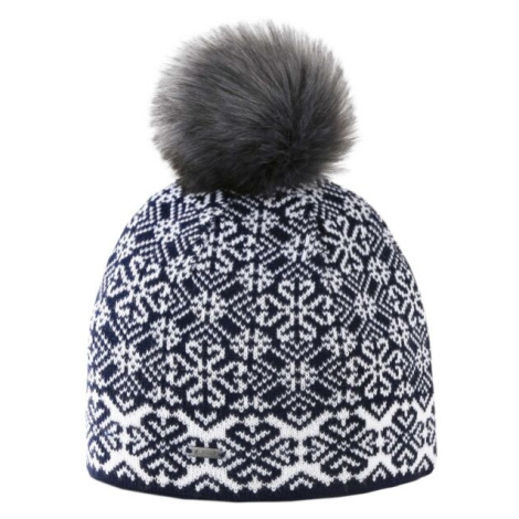 Kama MERINO Dámska zimná čiapka, čierna, veľkosť